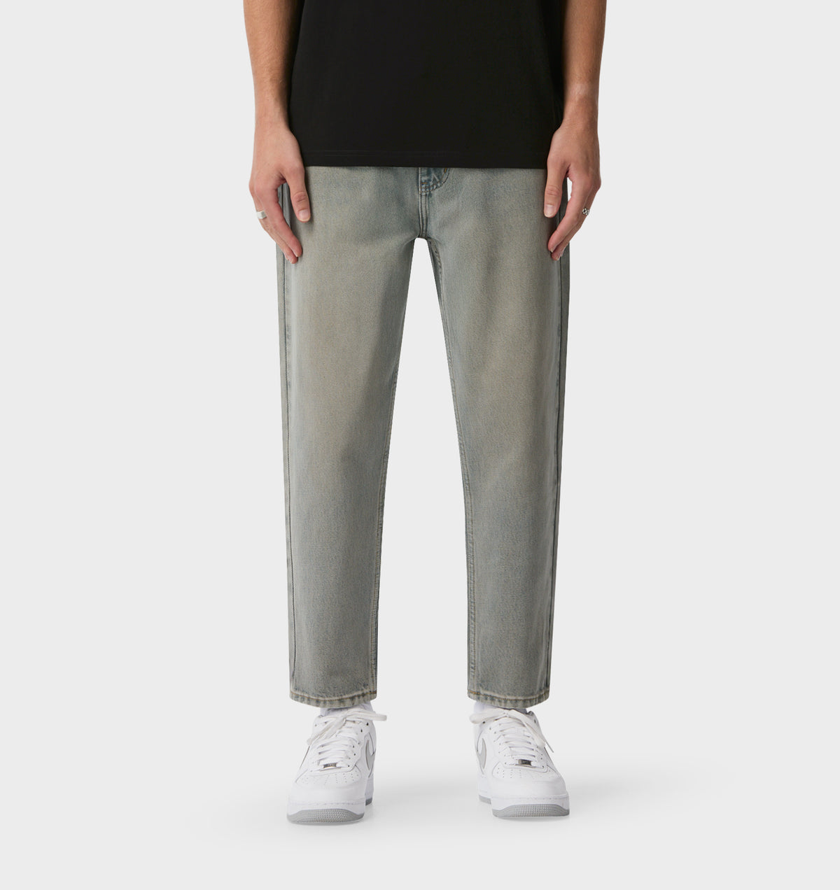 Cropped 90s Denim - Vintage Cobblestone