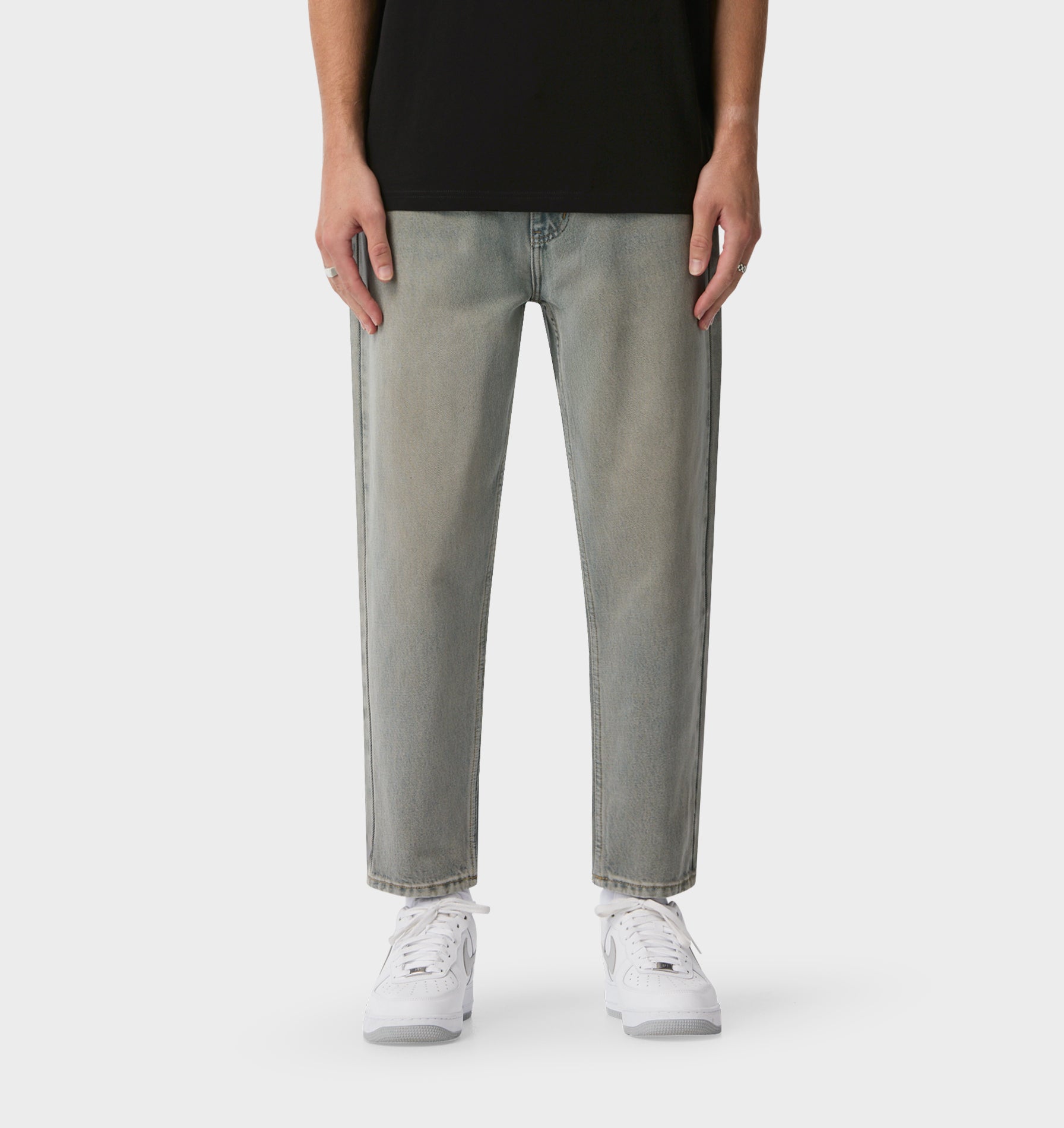 Cropped 90s Denim - Vintage Cobblestone