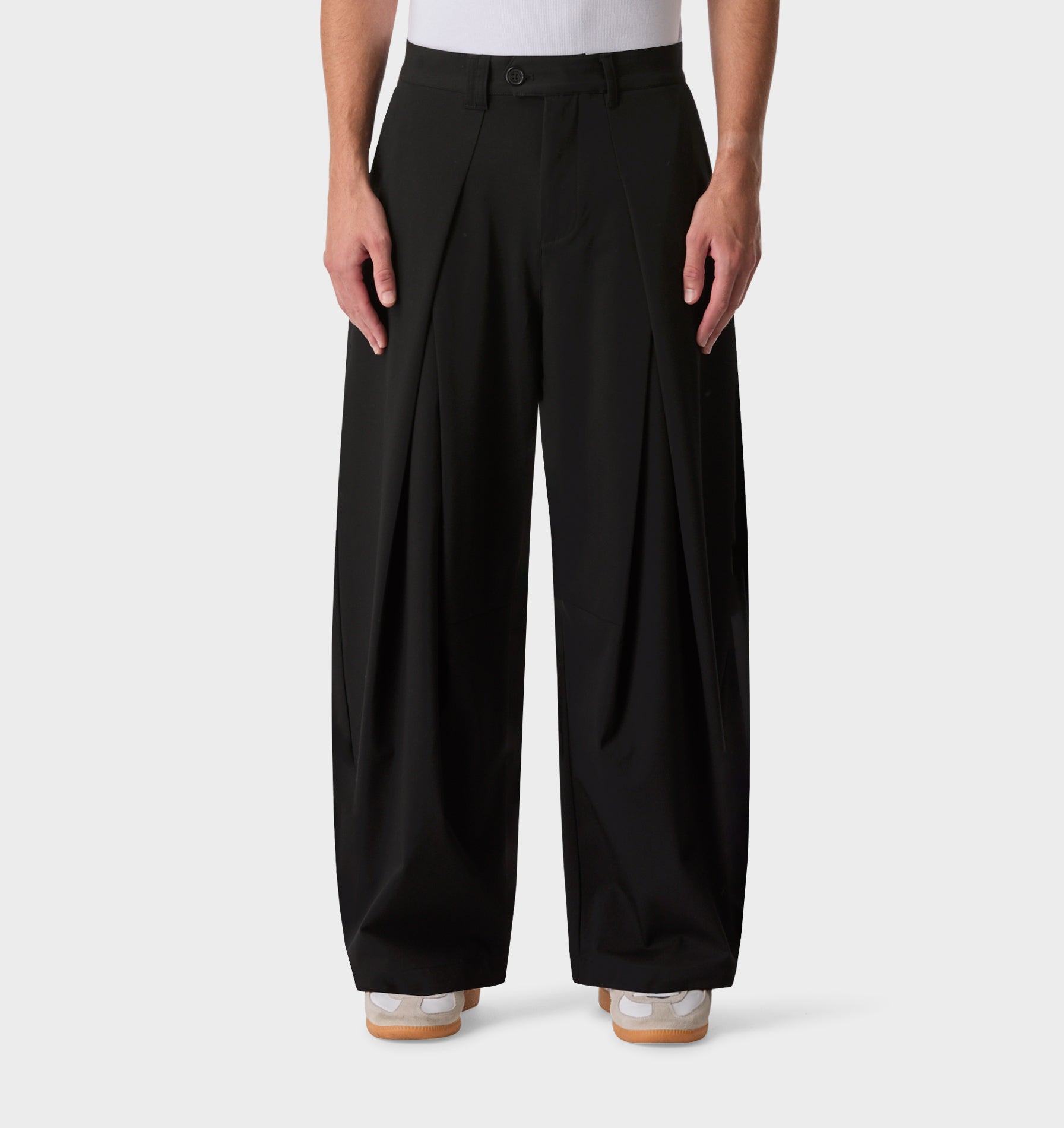 Vermont Pleat Pant - Black
