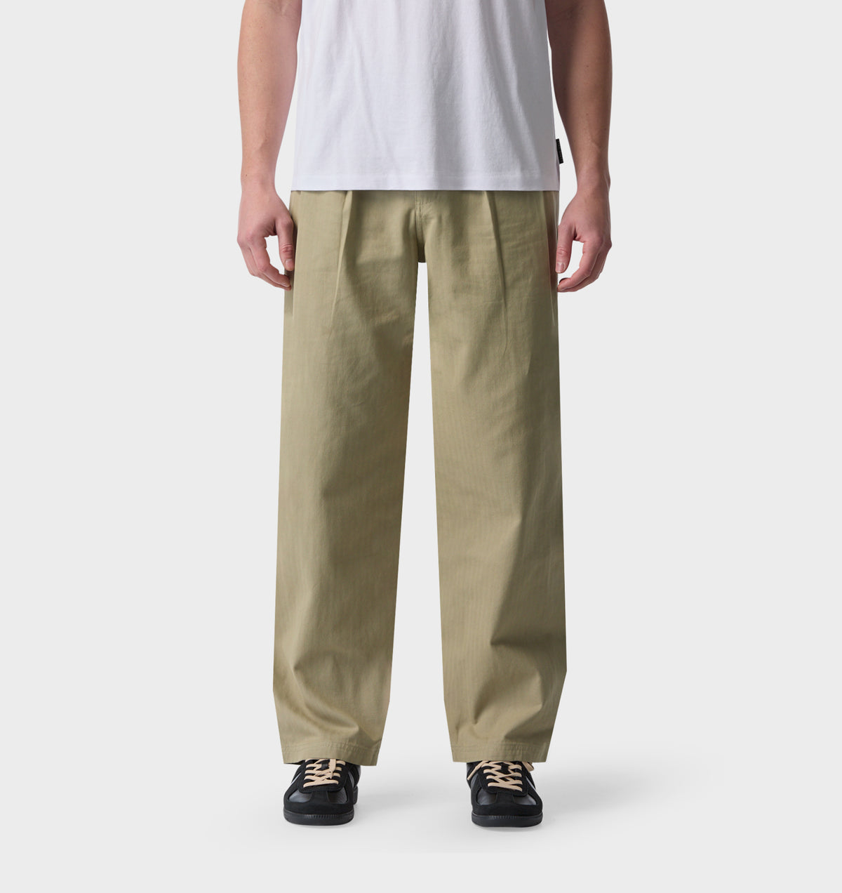 Twin Pleat Pant - Dune