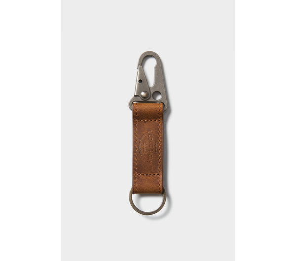 Leather Key Clip - Espresso