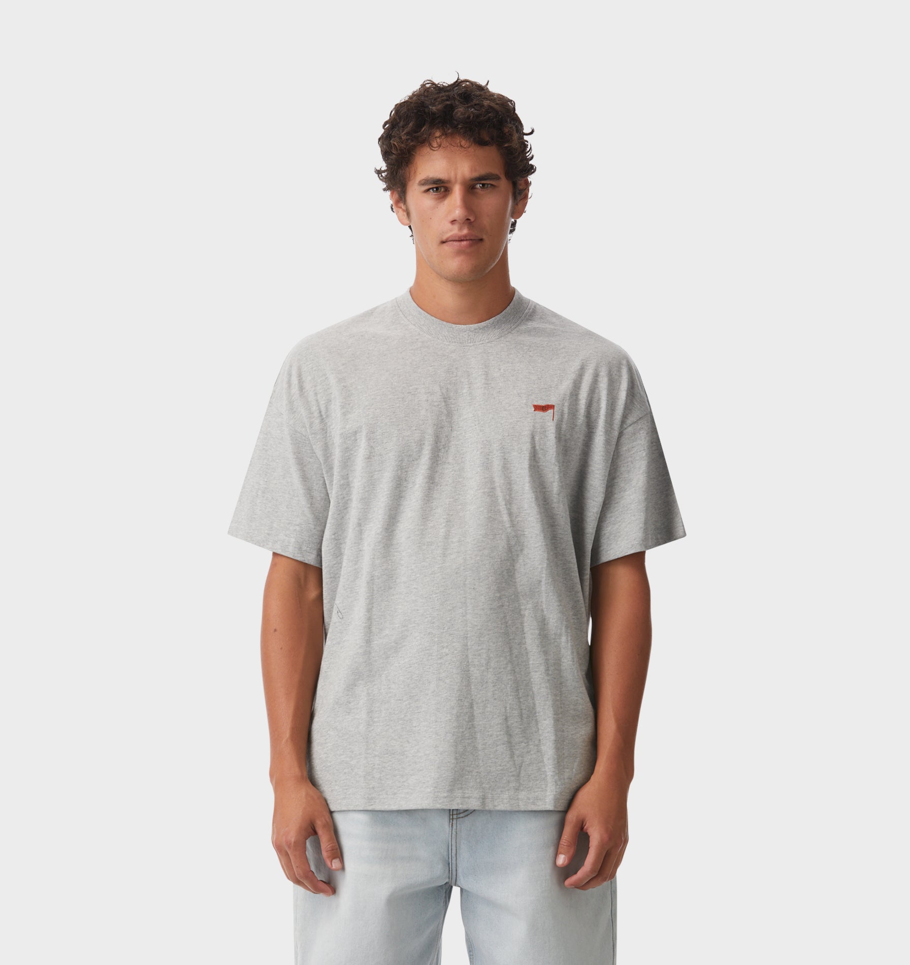O'Soldier Box Tee - Vintage Grey