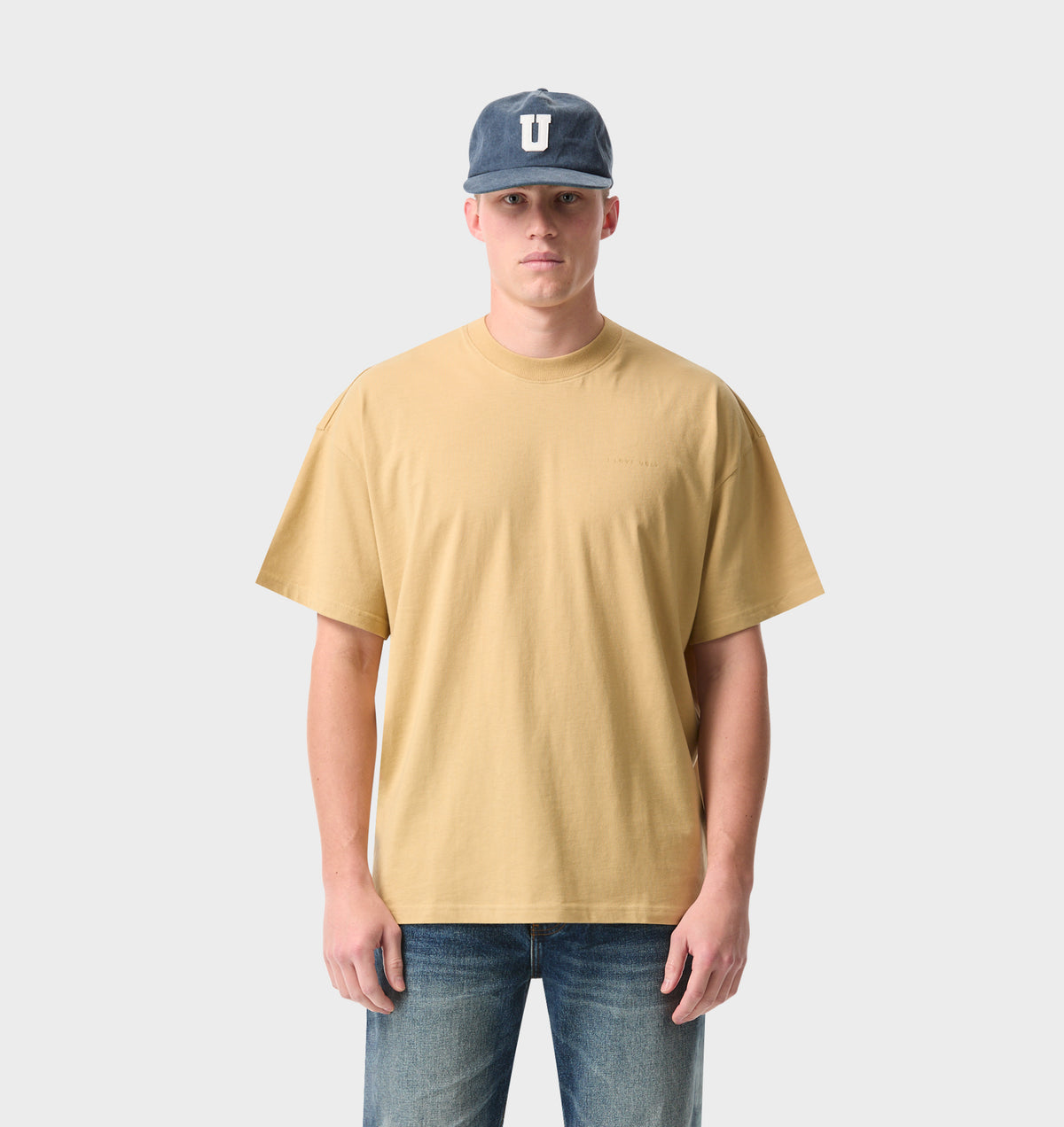 Box Tee 2.0 - Smokey Mustard