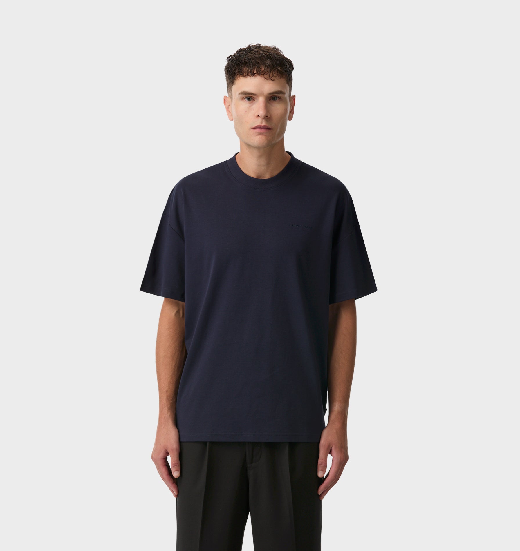 Interlock Box Tee 2.0 - Navy