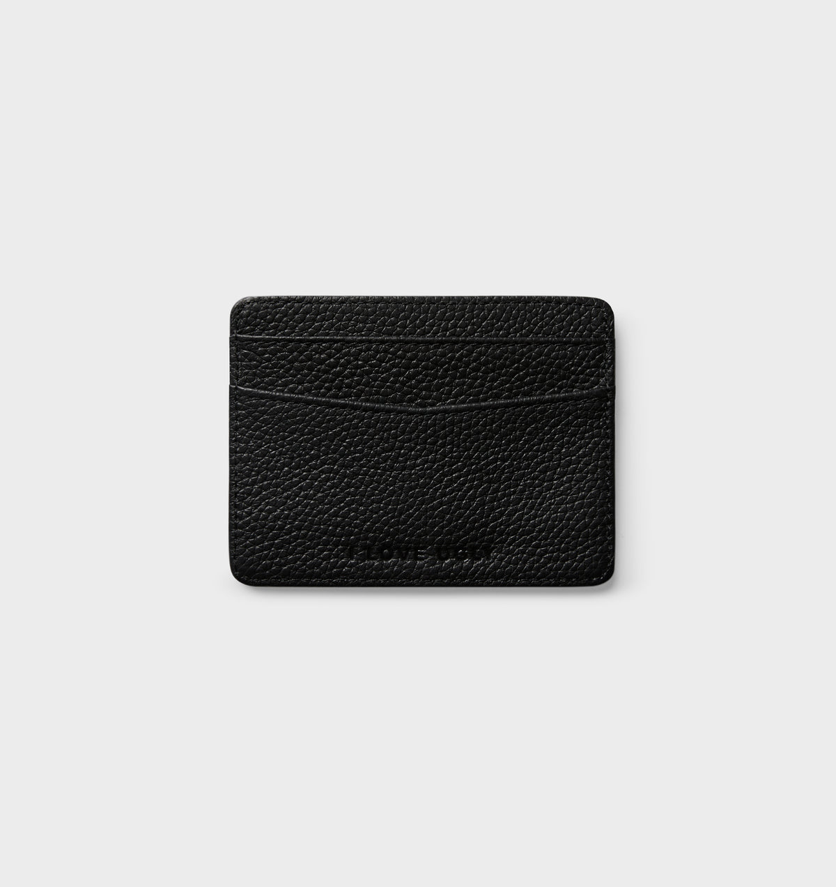 Kingsley Leather Card holder - Black