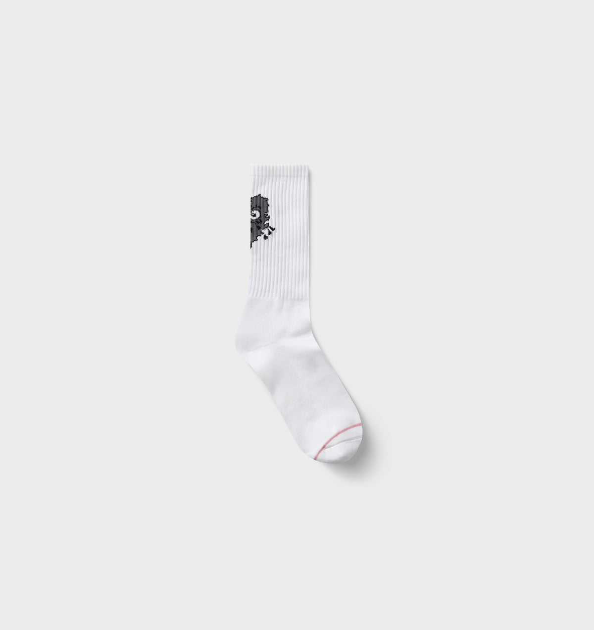 Heartache Sock - White