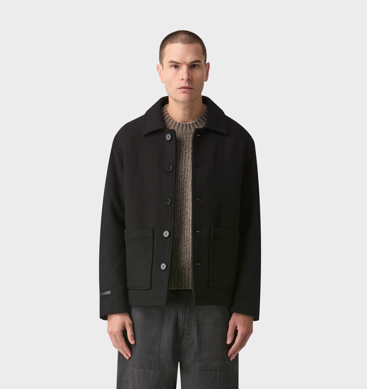 Osborne Wool Jacket - Black