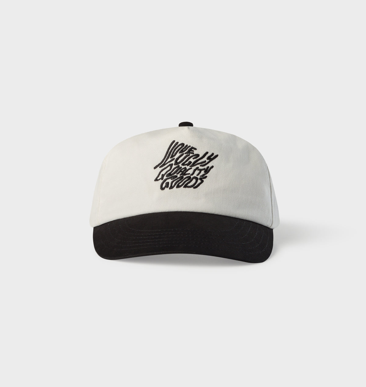Quality Goods Beau Cap - Off White/Black