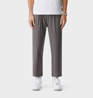 Fitch Cropped Pant - Mushroom