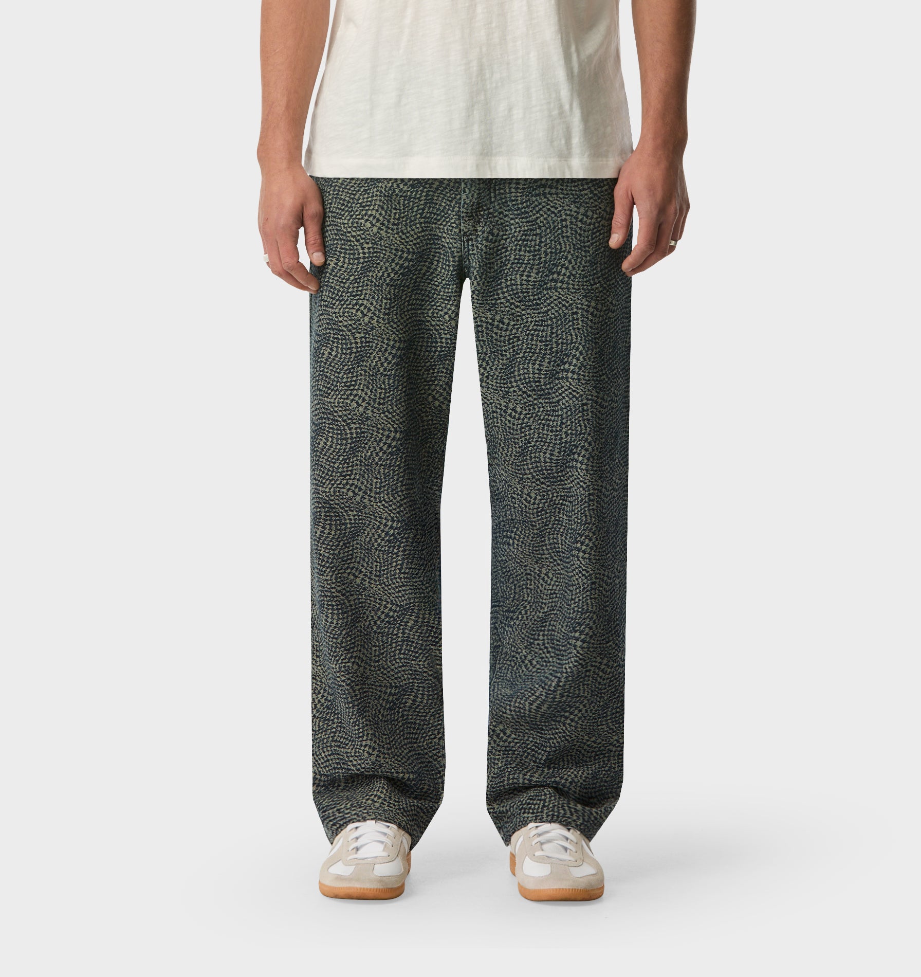 Textured Edgar Denim - Aged Indigo
