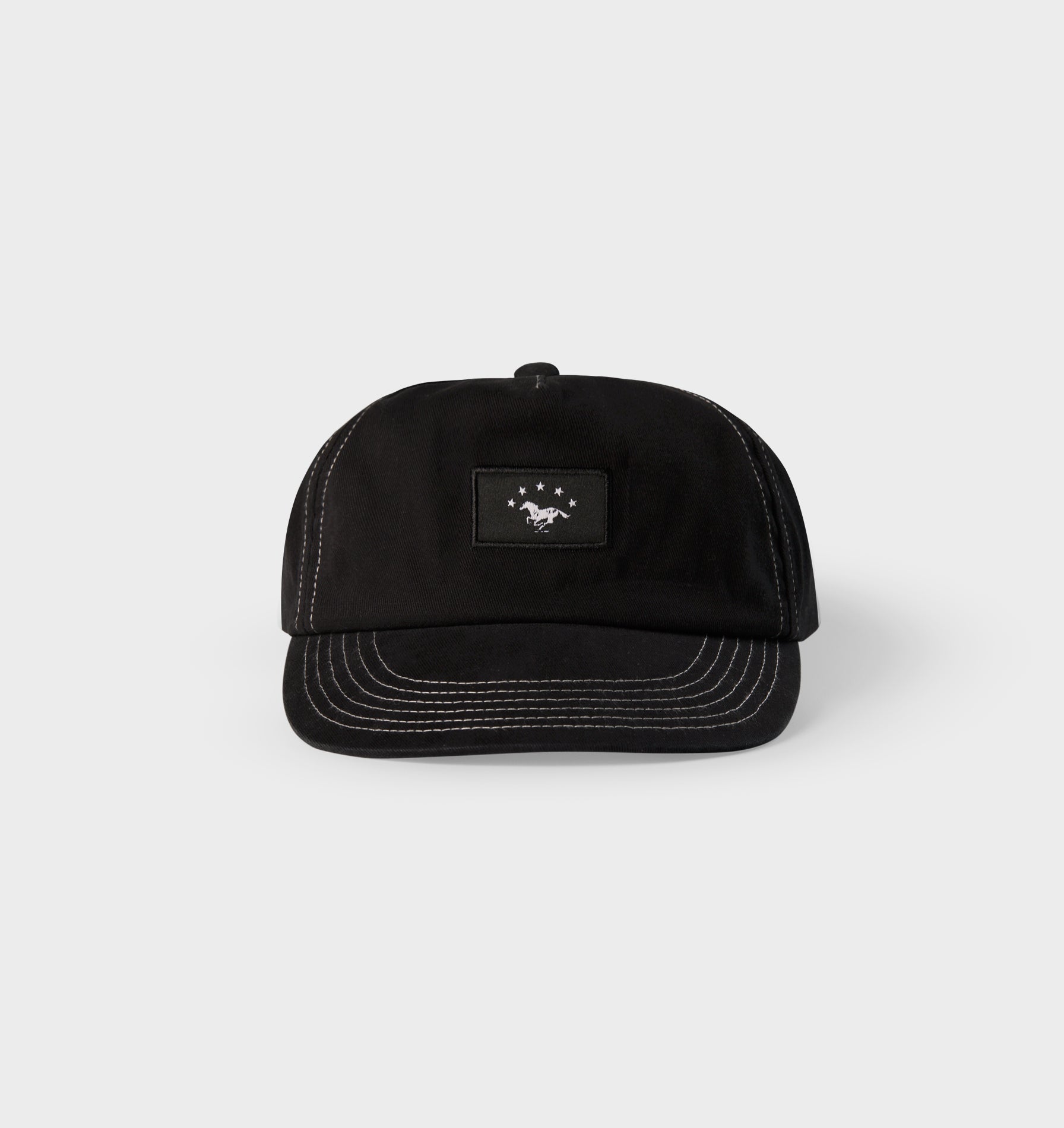 Beau Horse Cap - Black Contrast