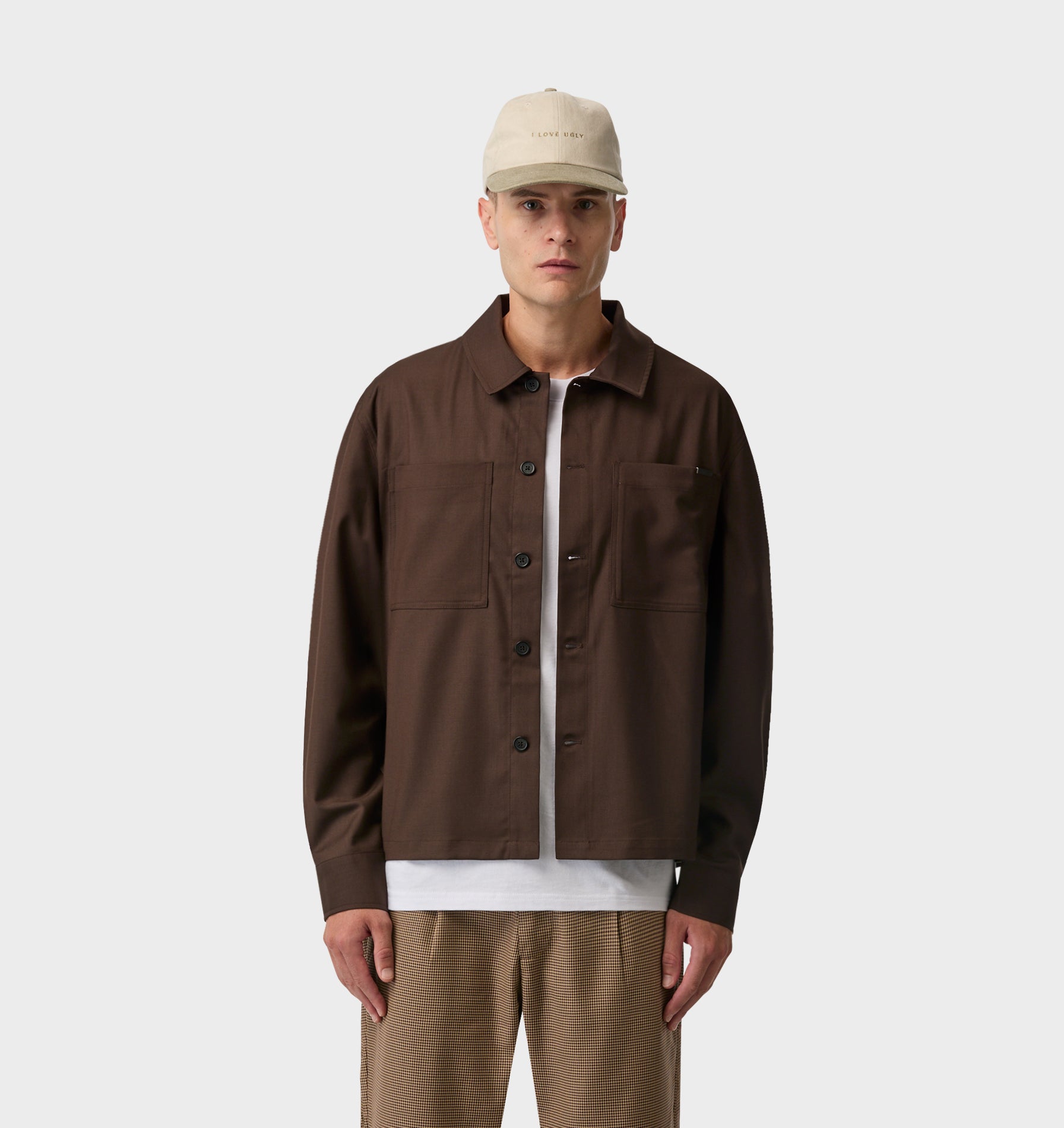 Tailored Overshirt - Espresso