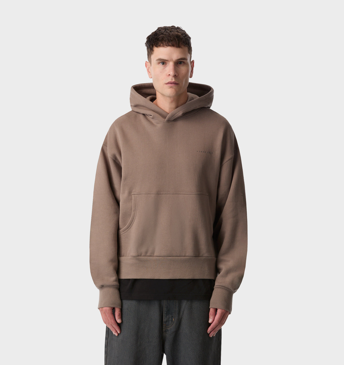 Crop Box Hood - Mushroom