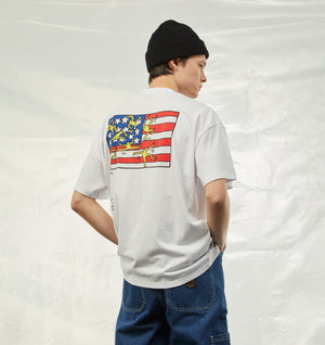 KH Flag Box Tee 2.0 - White
