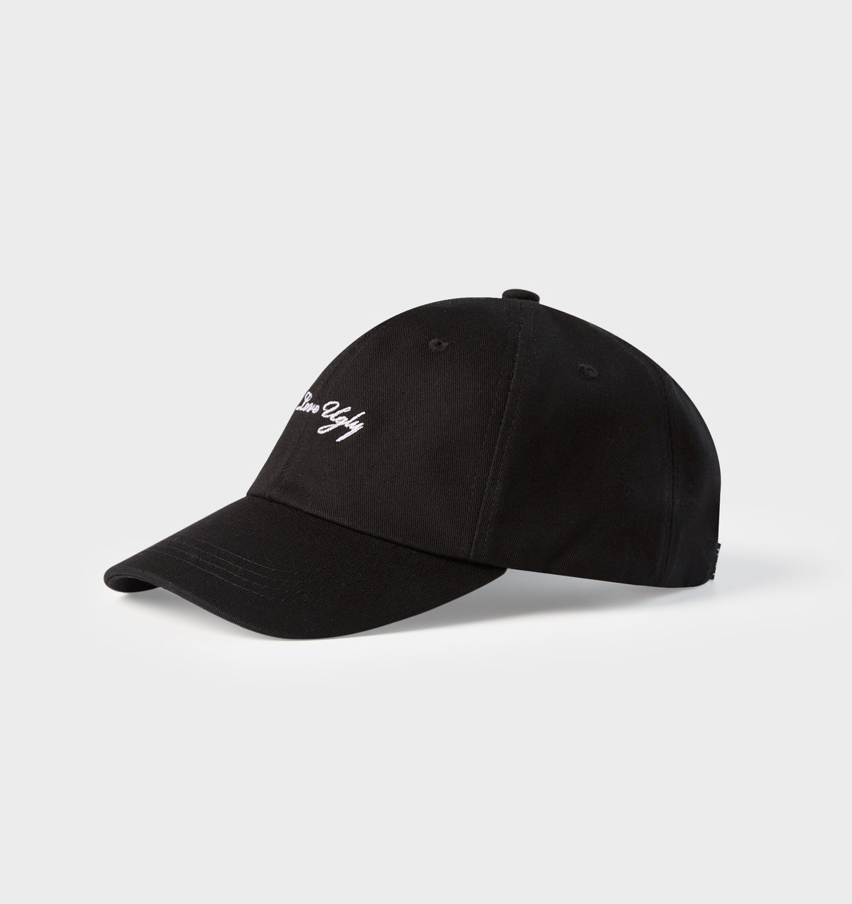 ILU Script Logo Cap - Black