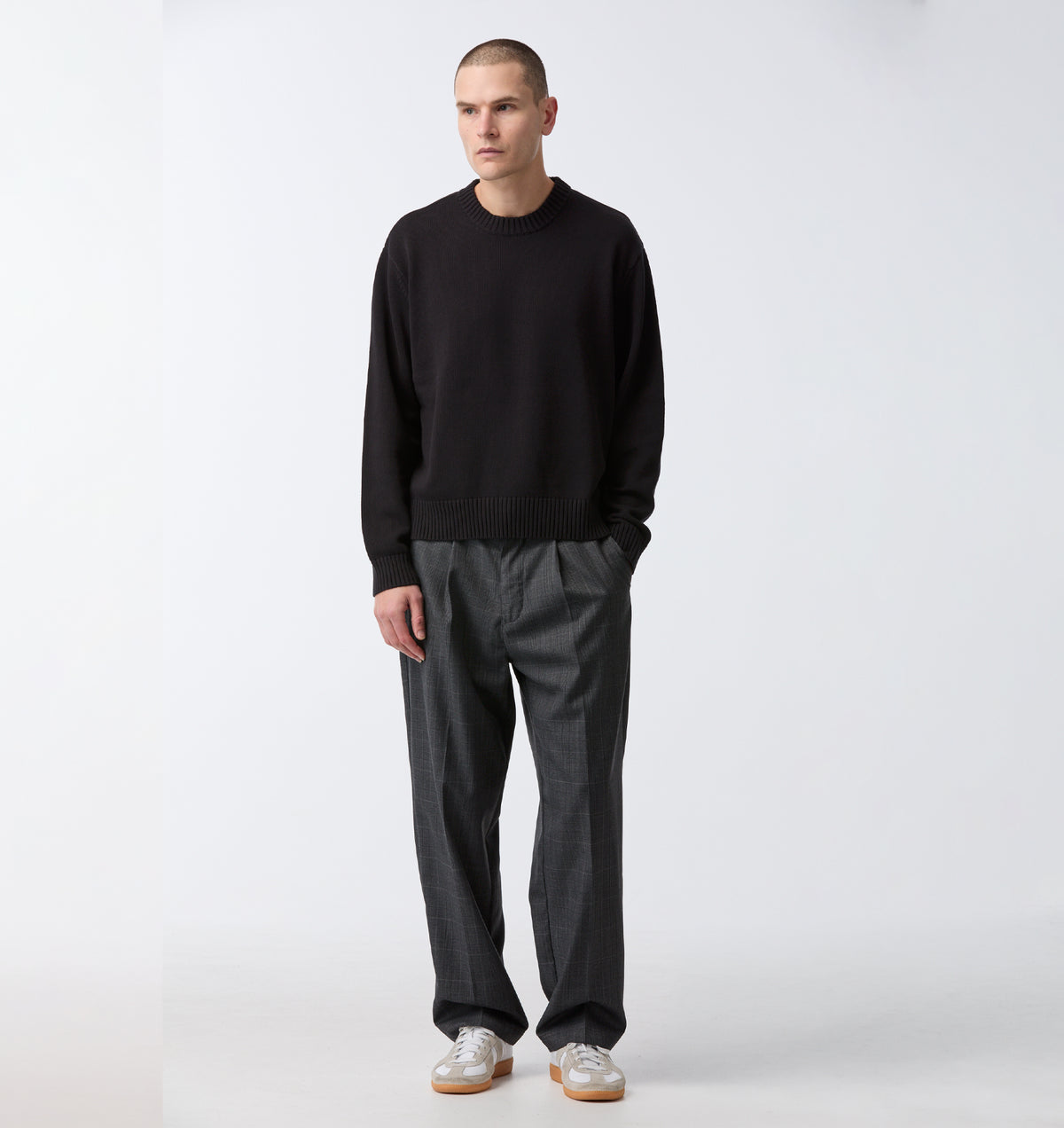 Winston Pant - Charcoal/Black Check
