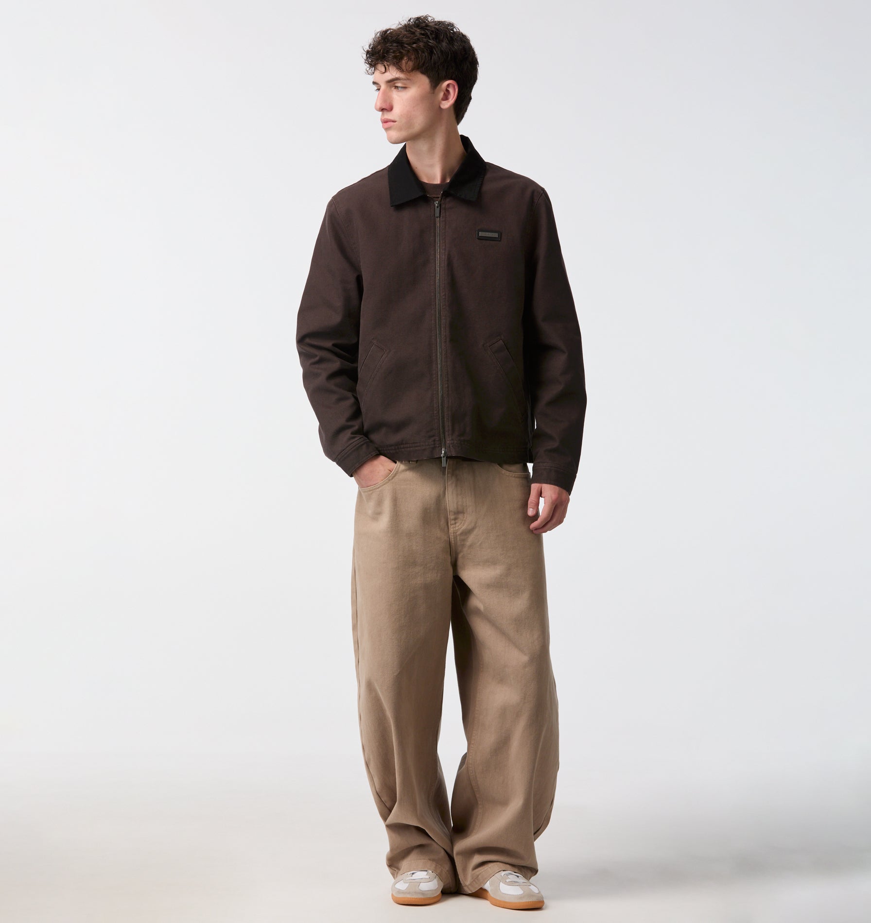Dayton Canvas Jacket - Espresso