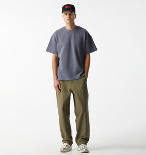 Herringbone Lewi Tee - Fog Blue