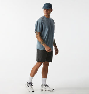 Active Box Tee - Fog Blue
