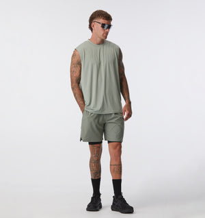 Active 5 Inch Short - Foam Grey