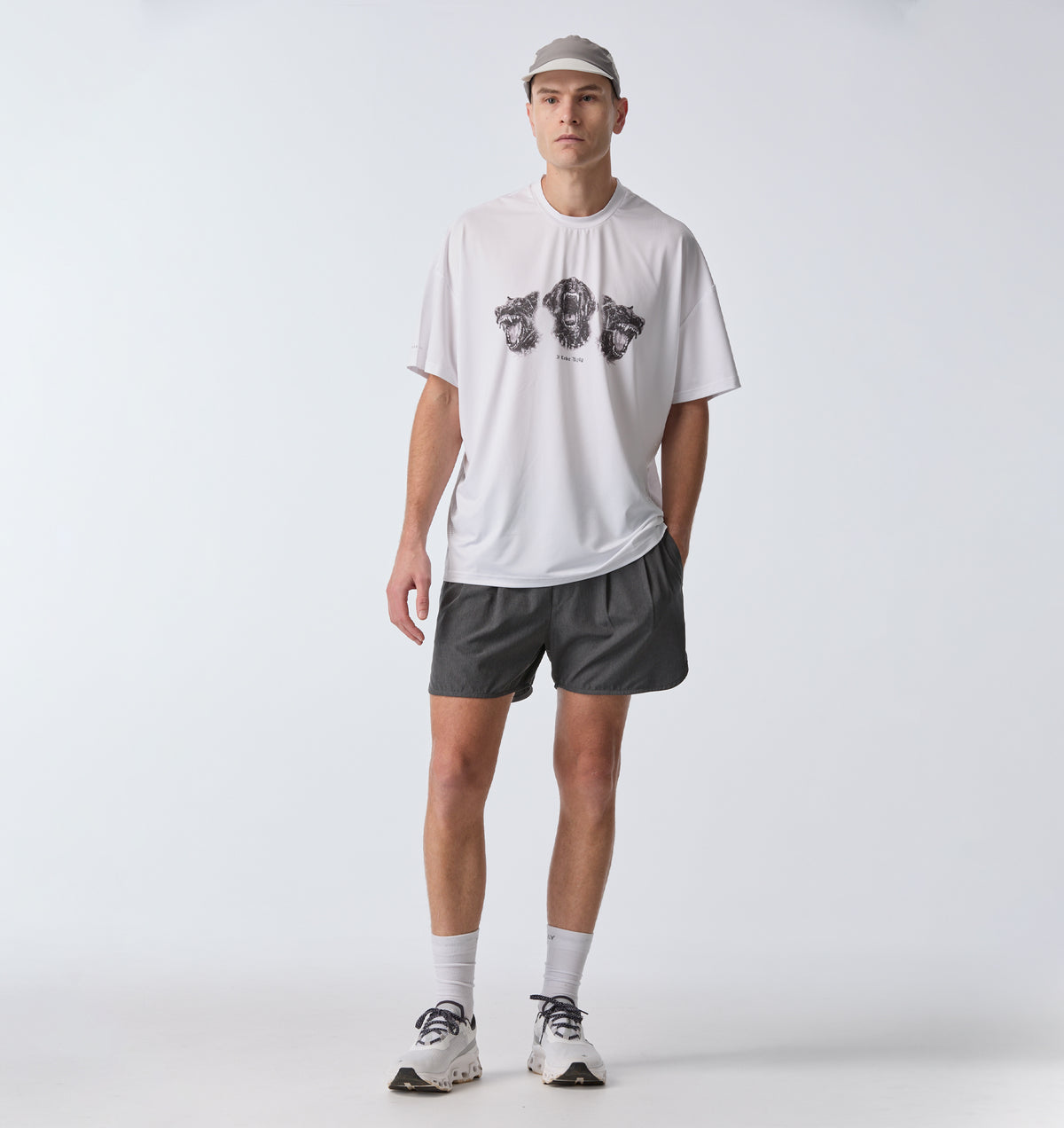 Dogs Active Box Tee - White