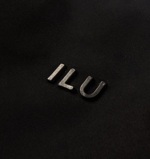 Nylon Luna Crossbody Bag - Black