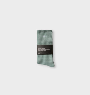Basic Sock - Oil Blue