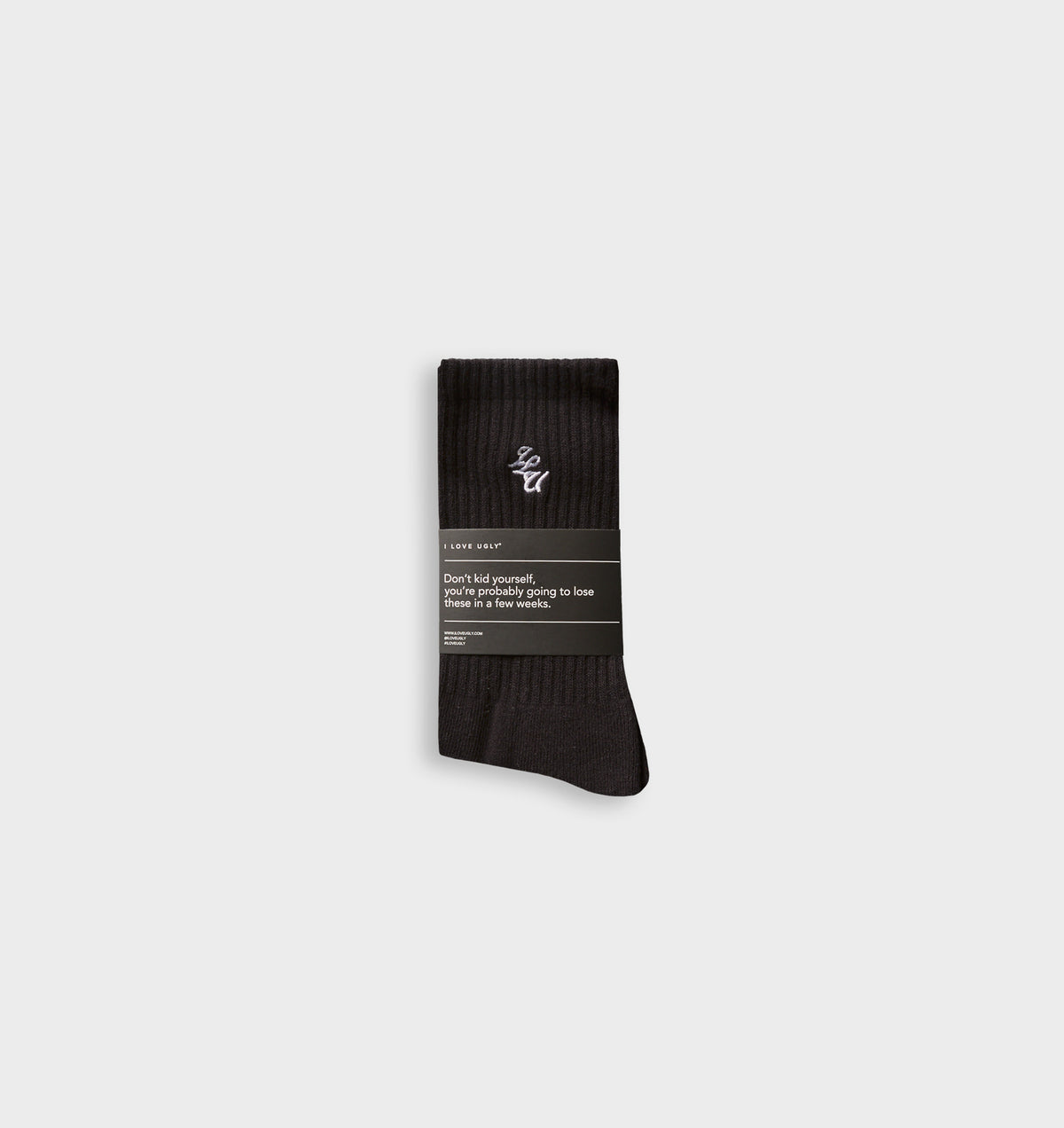 Basic Crew Sock - Black