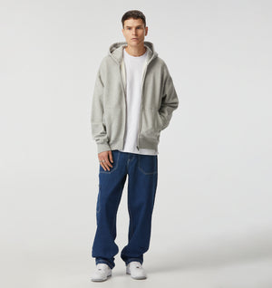 Applique Zip Up Box Hood - Vintage Grey