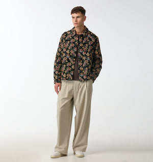 Albert Pleated Pant - Stone