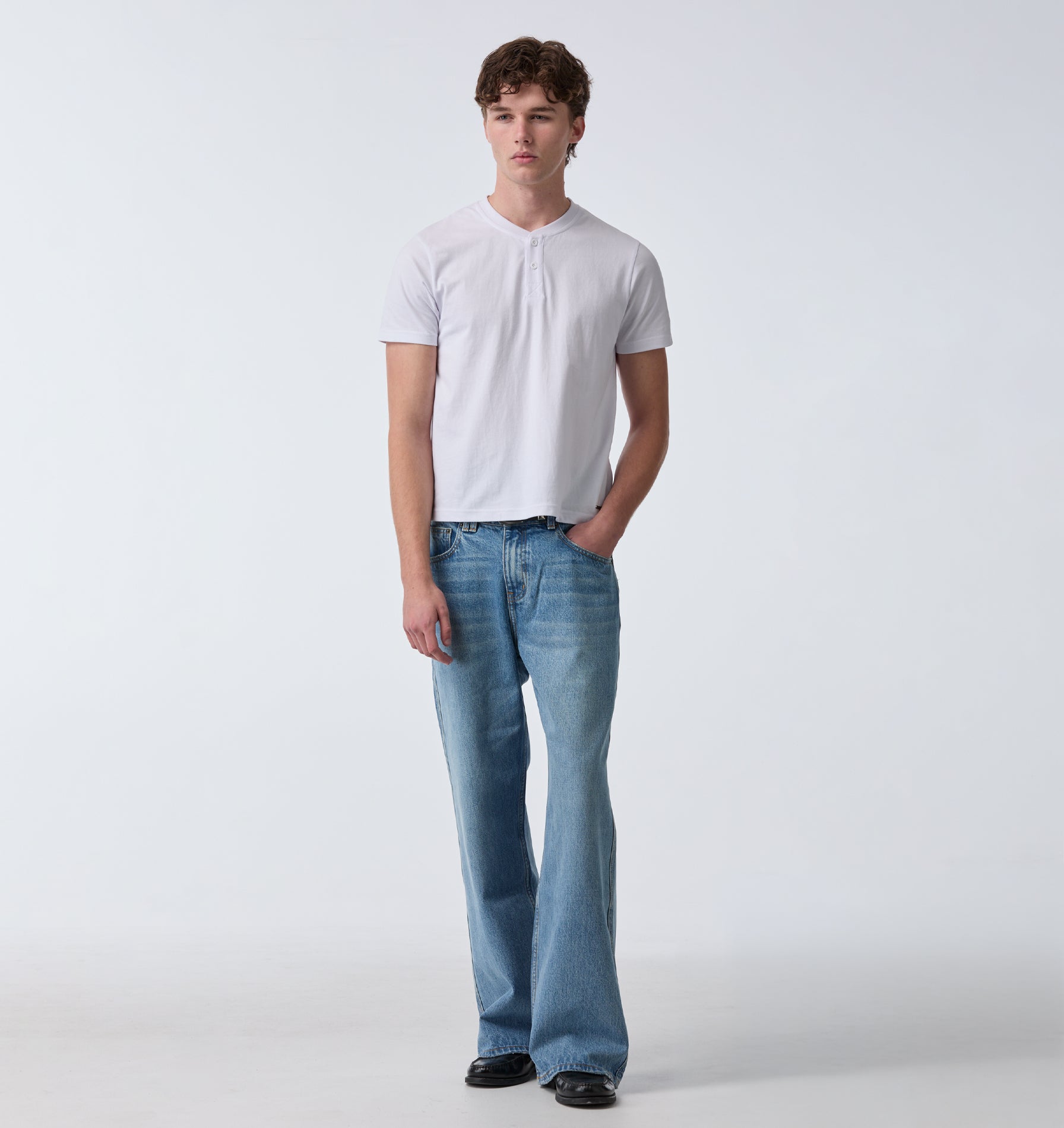 Dallas Loose Denim - Washed Vintage Blue
