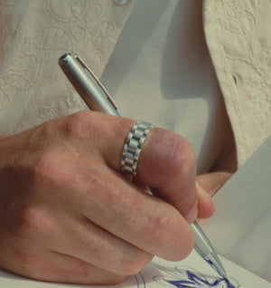 Link Chain Ring - Silver