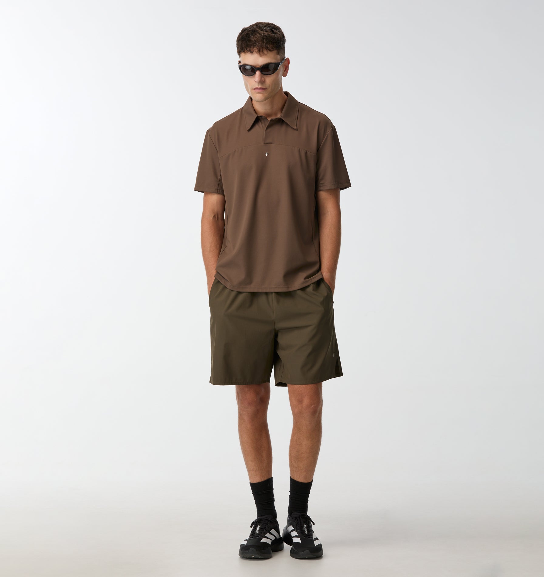 Active SS Polo Shirt - Nutmeg | I Love Ugly