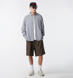 Alby Pleated Short - Mushroom