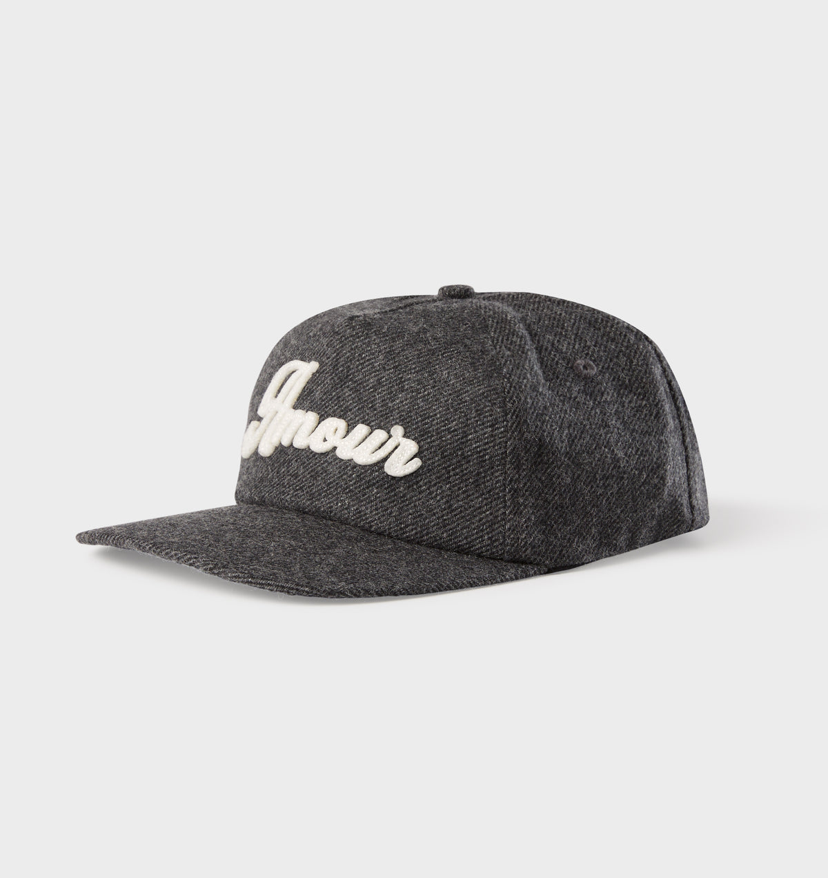 Amour Ryder Cap - Charcoal Wool