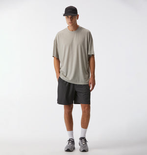Merino Active Box Tee - Taupe