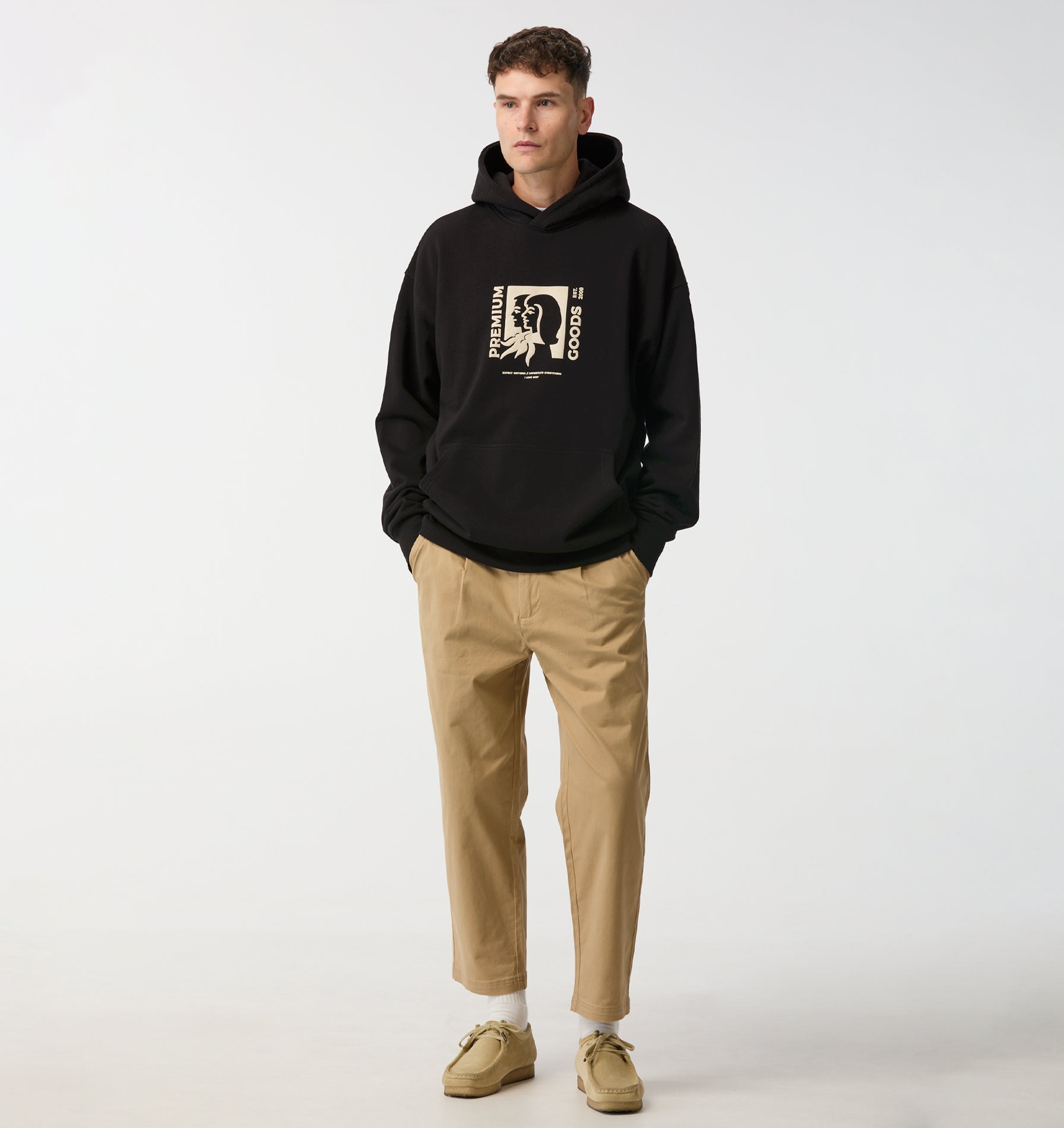 Expect Nothing Box Hood 2.0 - Black