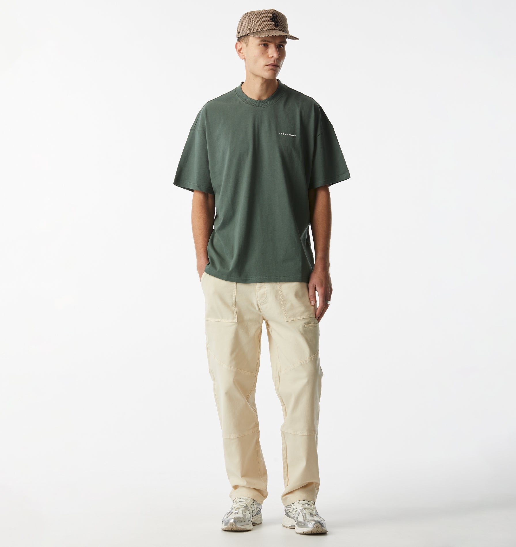 Box Tee 2.0 - Smokey Green