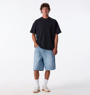 Wyatt Denim Short - Washed Vintage Blue