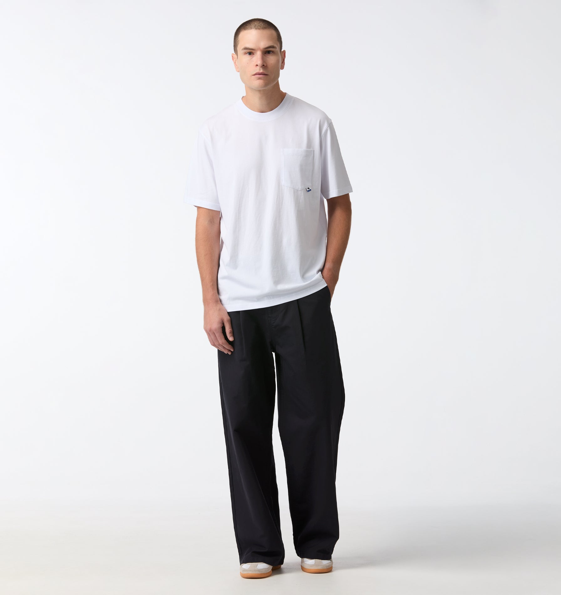 Uniform Pocket Tee - White