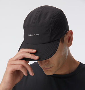Active 5 Panel Cap - Black