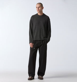 Decon Cropped Knit - Grey