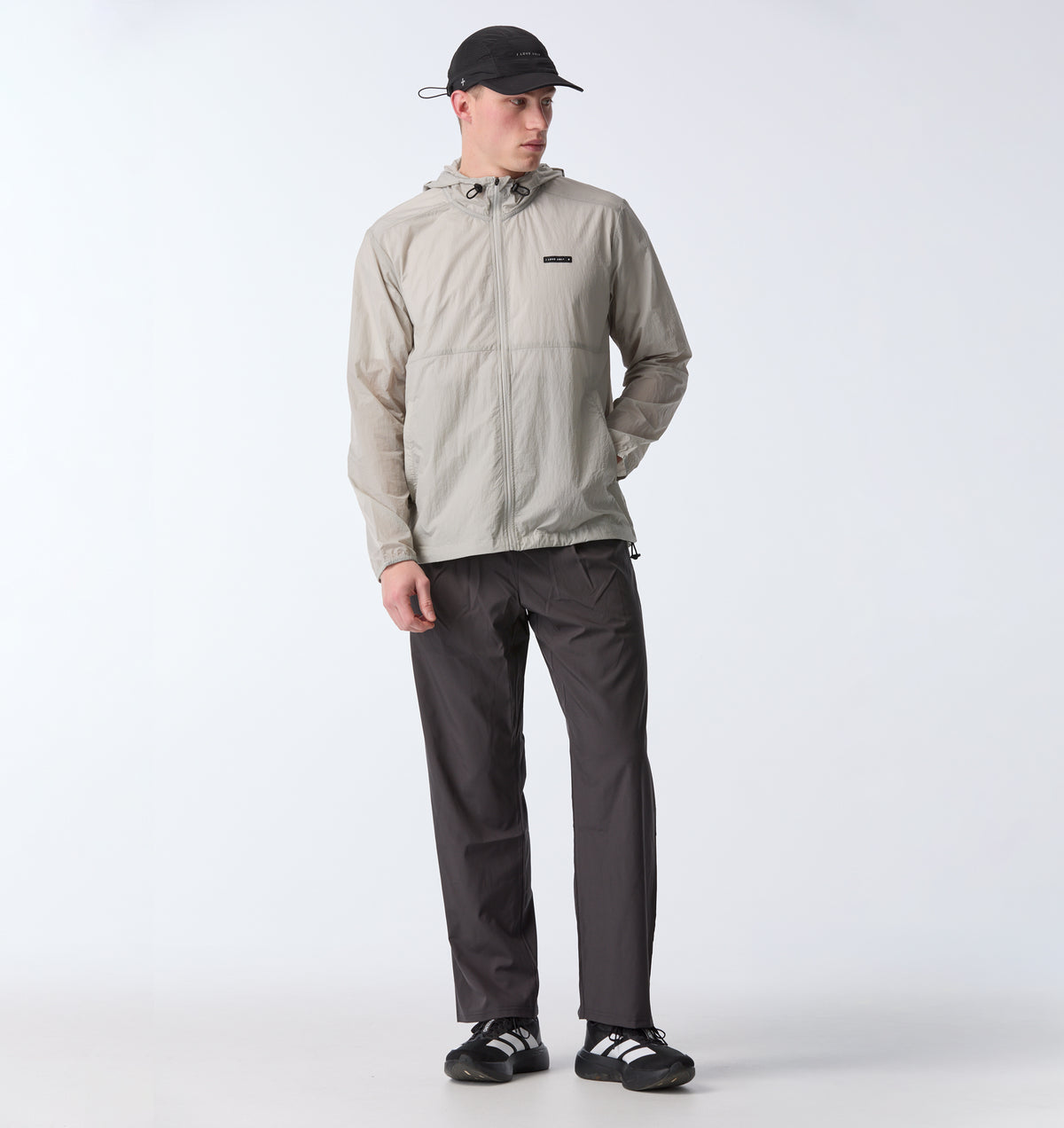 Zephyr Performance Windbreaker - Light grey