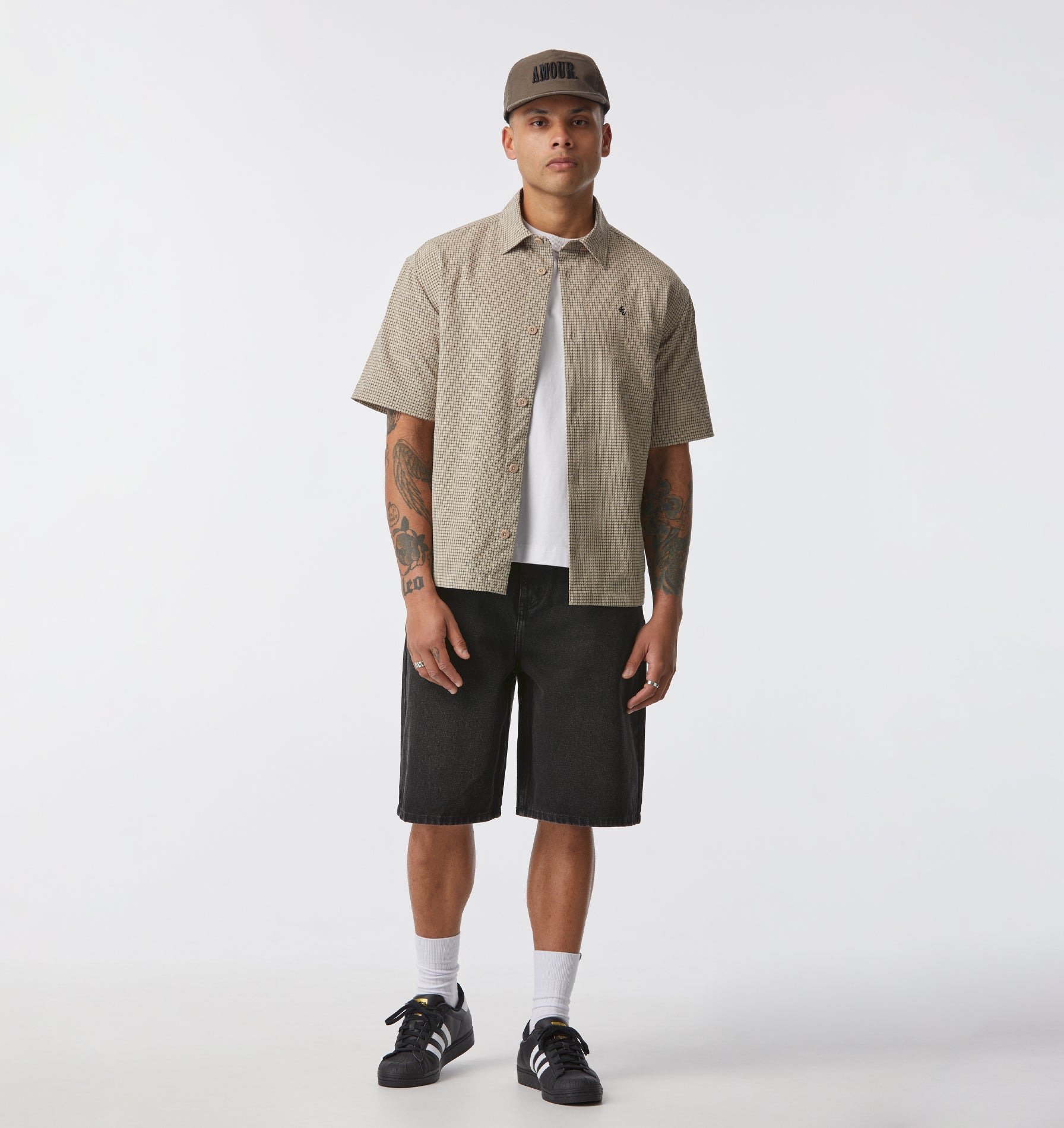 Wyatt Denim Short - Washed Black