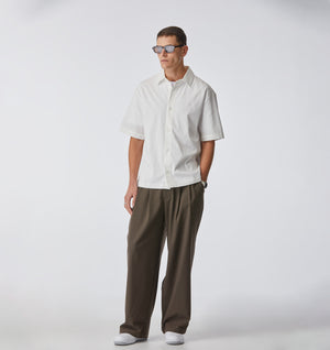 Dawson Boxy SS Shirt - White