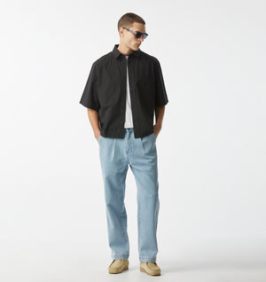 Kai SS Shirt - Navy Check