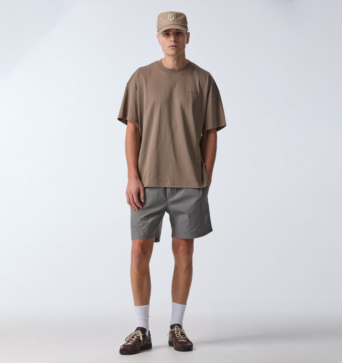 Interlock Box Tee 2.0 - Mushroom