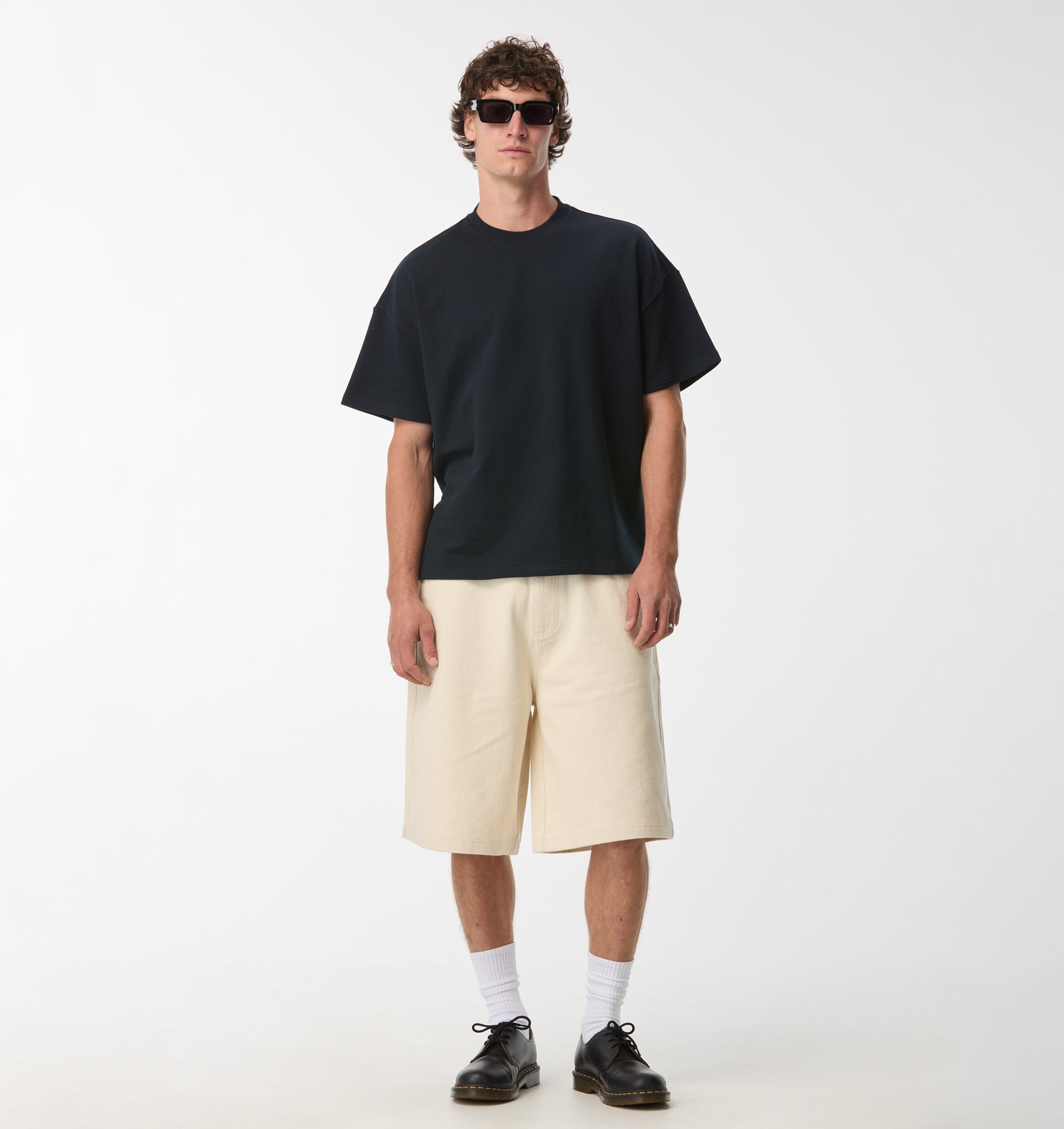 Heavy Lewi Tee - Midnight Navy