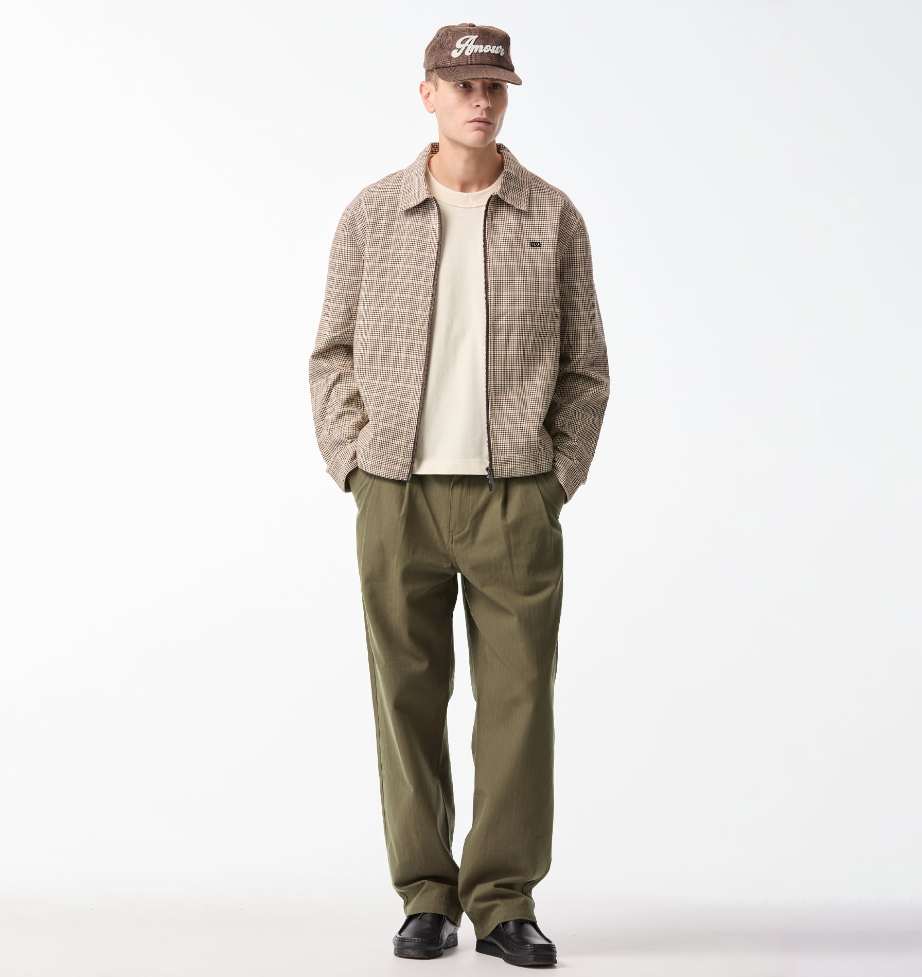 Poker Jacket - Brown Check