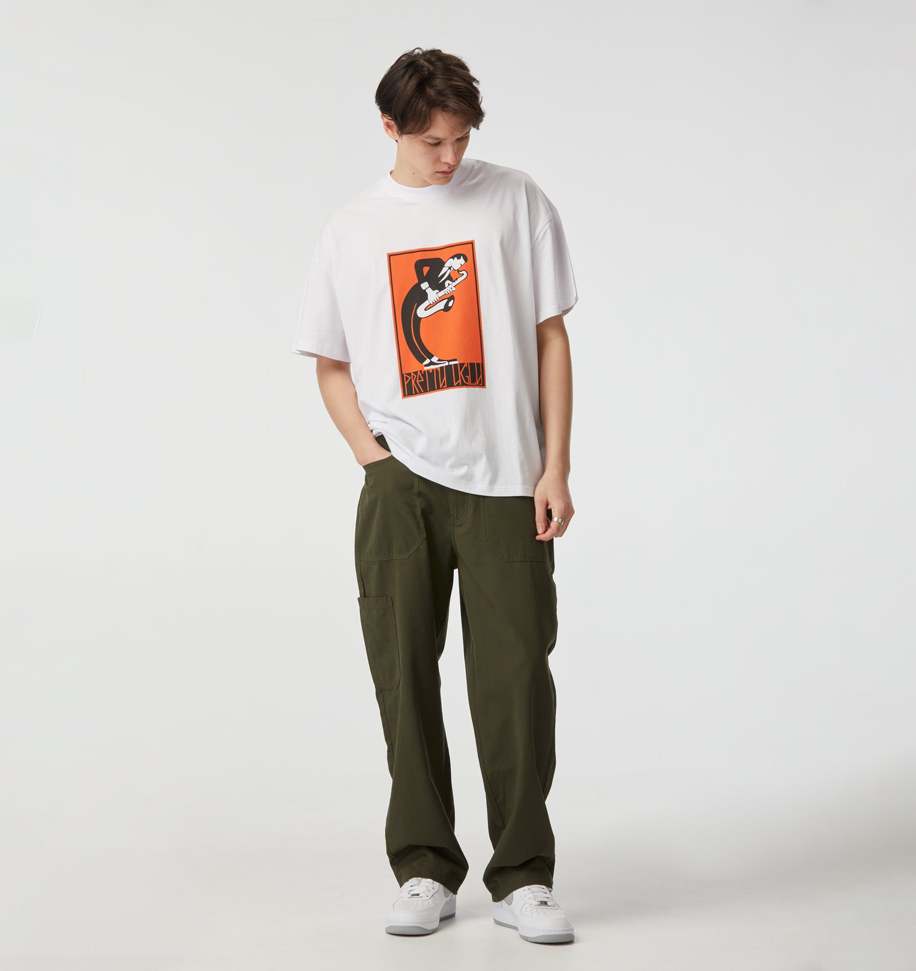 Manny Workers Pant - Forest Green